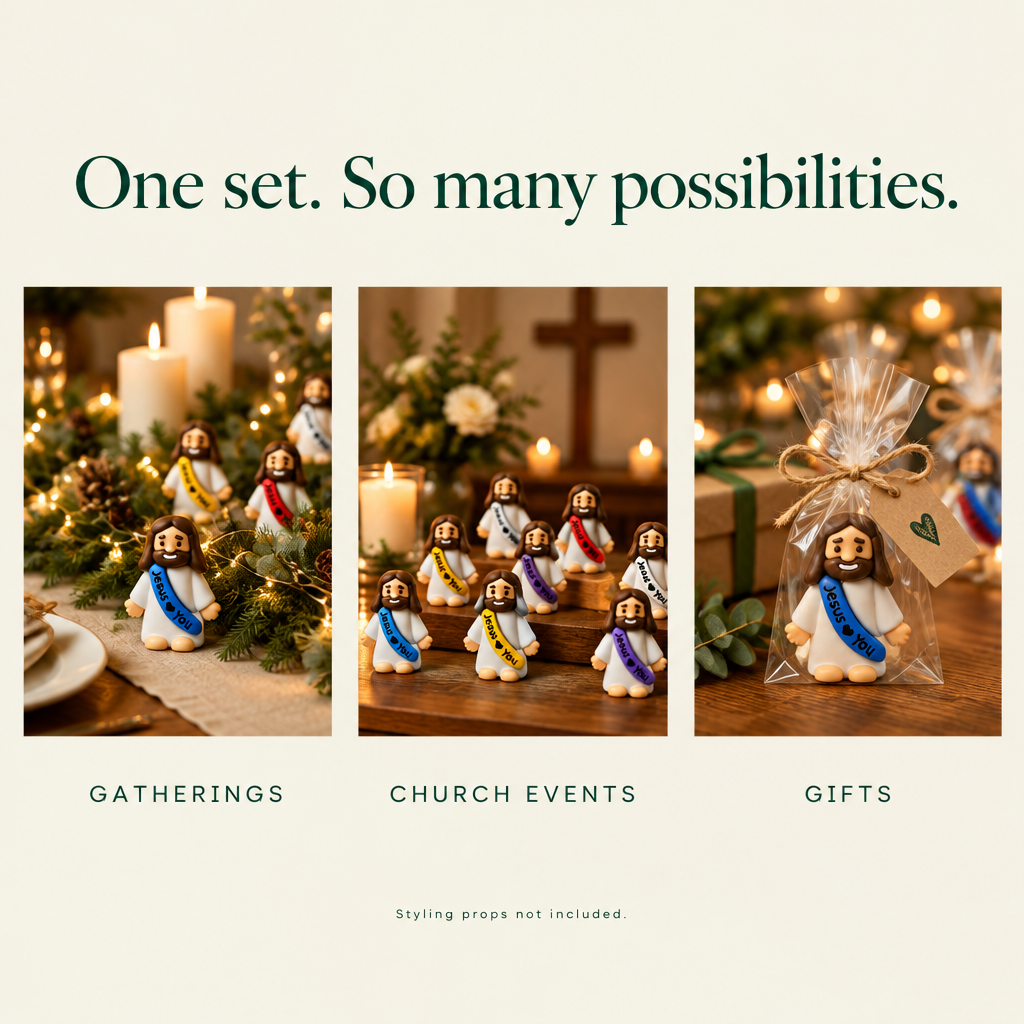 Mini Jesus Figurines – 36 Pack — possibilities