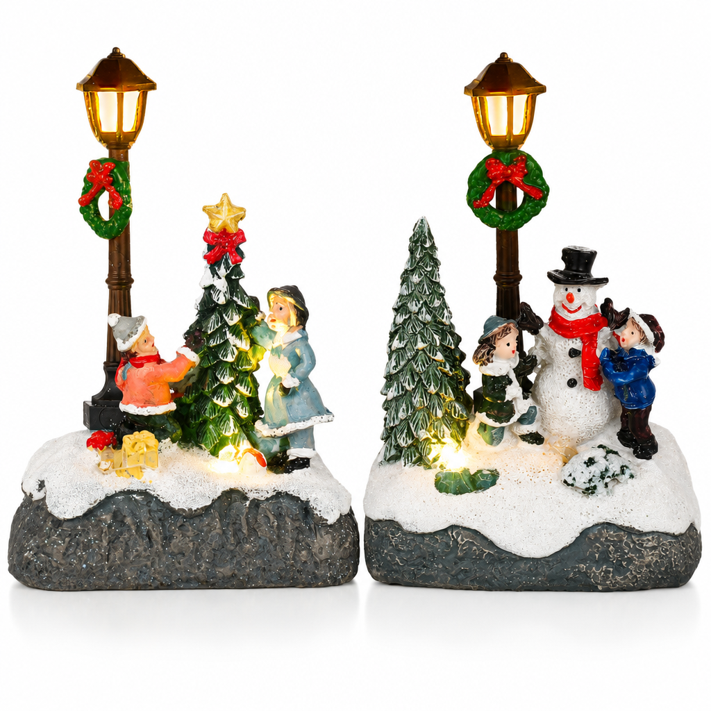 Lighted Village Scenes – 2 Pack — product