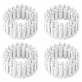 White Picket Village Fences – 4 Pack, 35 in — product