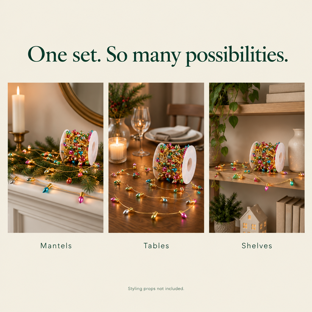 Miniature Decorative String Lights – 16 ft — possibilities