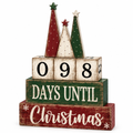 Days Until Christmas Wooden Countdown – 6 Pieces — product