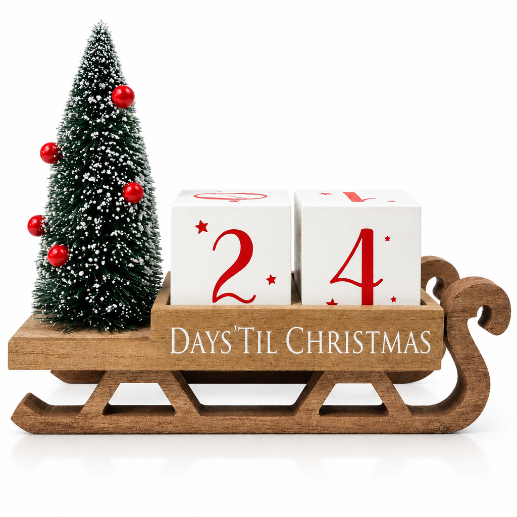 Santa Sleigh Christmas Countdown – 99 Days — product