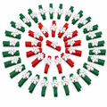Christmas Mini Clothespins with Twine – 50 Pack — product