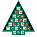 Wooden Tree Advent Calendar – 24 Large Drawers — product