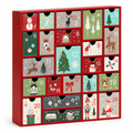 Red Wooden Advent Calendar – 24 Drawers — product