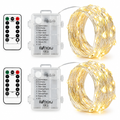 Battery Fairy Lights with Remote – 2 Pack, 16 ft — product