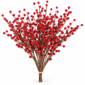 Burgundy Berry Twig Stems – 12 Pack — product