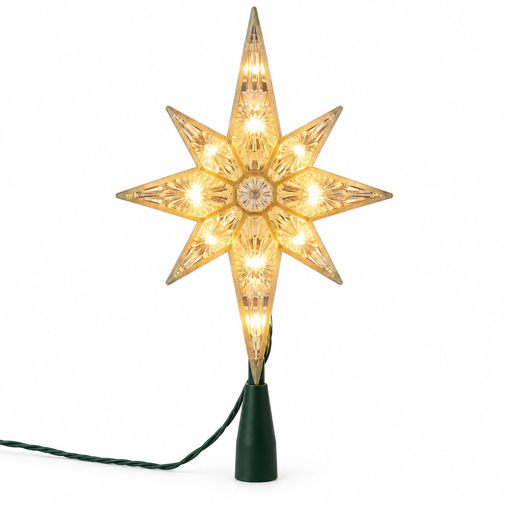 Lighted Star of Bethlehem Tree Topper – 11 in — product