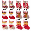 Mini 3D Burlap Stockings – 12 Pack — product
