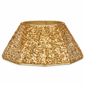 Gold Sequin Tree Collar — product