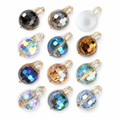 Mini Crystal Glass Ball Ornaments – 12 Pack — product