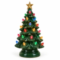 Vintage Light-Up Ceramic Christmas Tree – 12 in — product