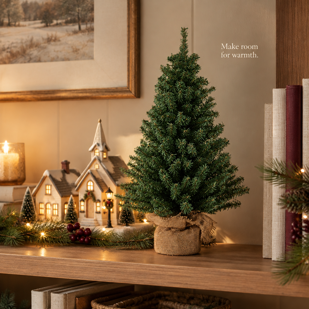 Miniature Pine Tree – 12 in — in use