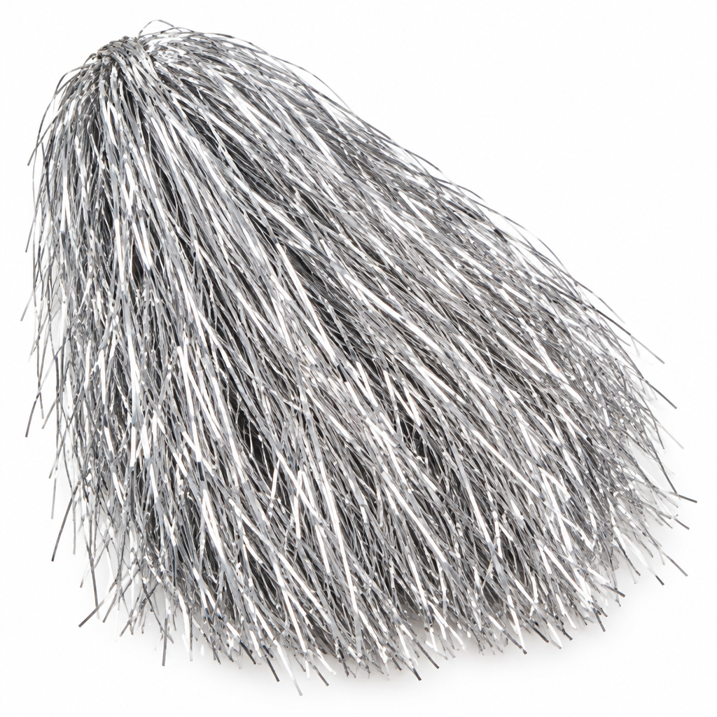 Silver Christmas Tree Tinsel Icicles – 3,000 Strands — product