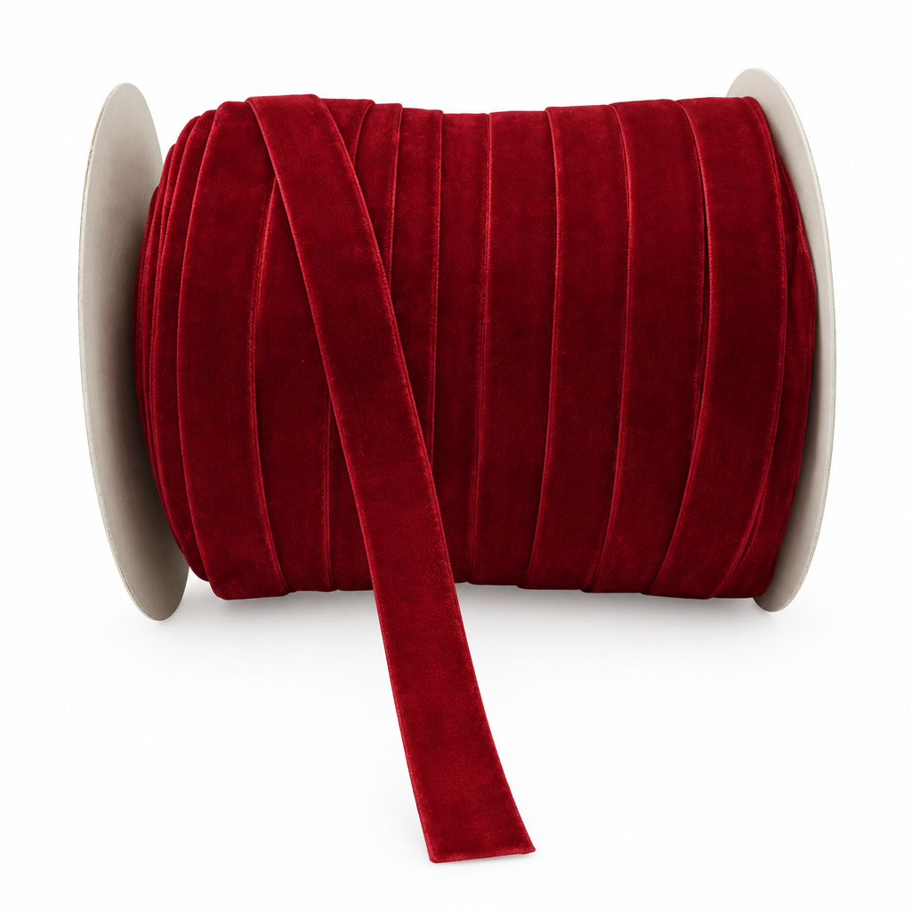 Red Velvet Ribbon – 5/8 Inch, 10 Yards — product