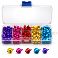 Colorful Mini Jingle Bells with Storage Box – 300 Pack — product