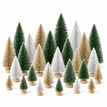 Mini Bottle Brush Trees – 29 Pieces, 5 Sizes — product
