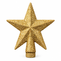 Mini Gold Glitter Star Tree Topper – 2.36 in — product