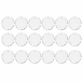 Extra-Thick Clear Acrylic Ornament Blanks – 18 Pack, 3 in — product