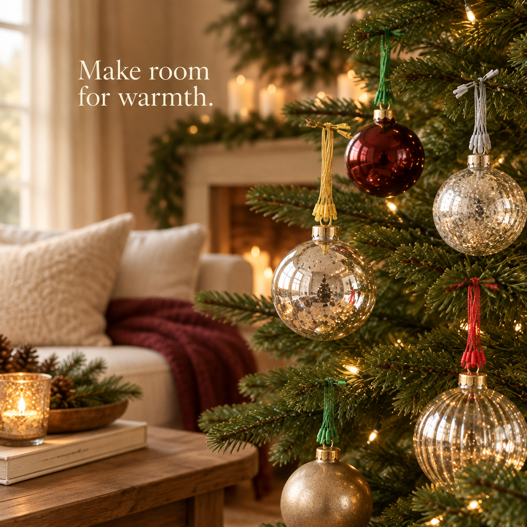 Christmas Ornament Hanging Strings – 600 Pack — in use