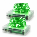 Green Battery Fairy Lights – 2 Pack, 16.5 ft, 50 LEDs — product