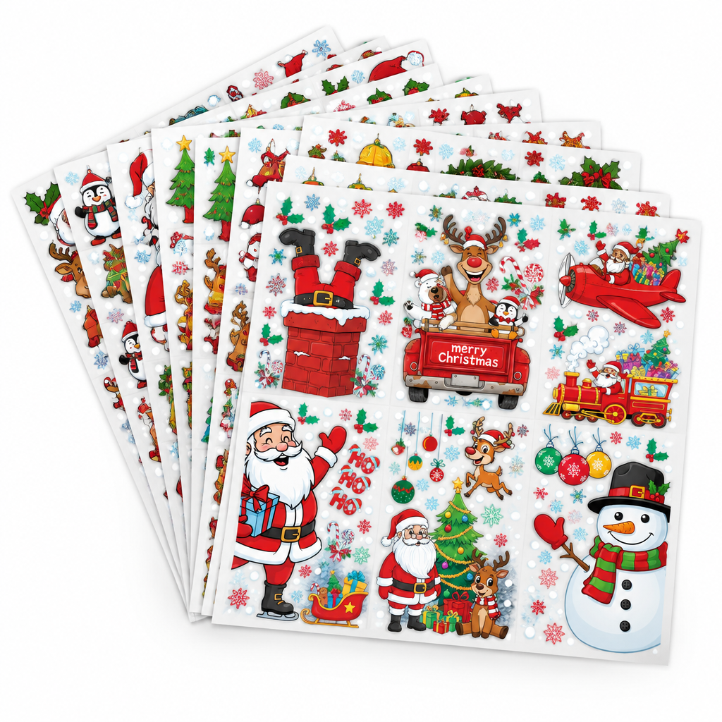 Christmas Window Clings – 350 Pieces — product