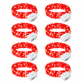 Red Fairy Lights – 8 Pack, 7 ft, 20 LEDs — product