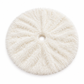 Mini White Faux Fur Tree Skirt – 18 in — product