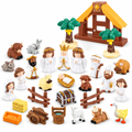 Mini Resin Nativity Figurine Set — product