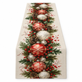 Vintage Christmas Ornament Table Runner — product