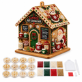 3D Christmas House Diamond Art Craft Kit — product