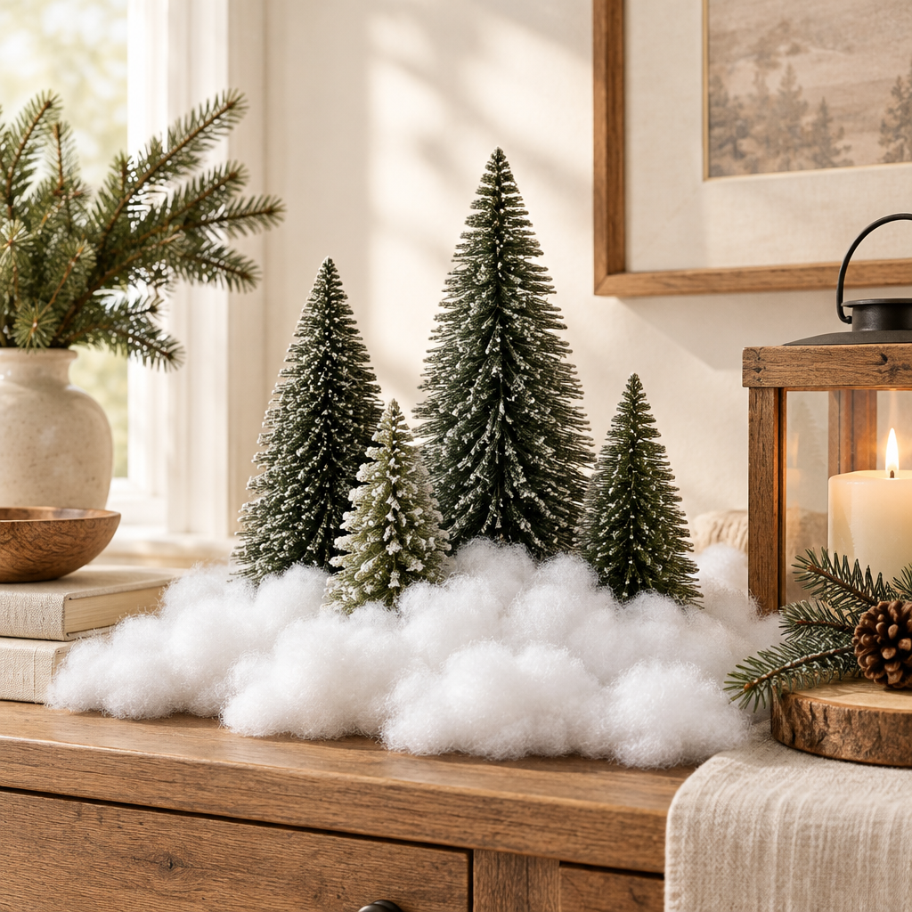Fluffy Artificial Christmas Snow – 6 oz — seasonal styling